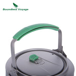 Boundless Voyage Camping Kettle Titanium Tea Pot 800ml / 1200ml