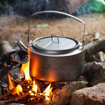 Boundless Voyage Camping Kettle Titanium Tea Pot 800ml / 1200ml