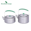 Boundless Voyage Camping Kettle Titanium Tea Pot 800ml / 1200ml