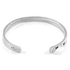 Russell Compass Cutout Wayfarer Silver Bangle