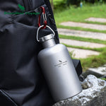 Boundless Voyage 400ml Titanium Water Bottle Outdoor Camping Cycling