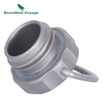 Boundless Voyage 400ml Titanium Water Bottle Outdoor Camping Cycling