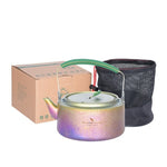 Boundless Voyage Camping Kettle Titanium Tea Pot 800ml / 1200ml