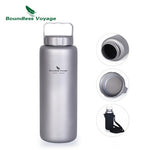 Boundless Voyage Titanium Water Bottle 1050ml Cycling Camping Sport