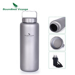 Boundless Voyage Titanium Water Bottle 1050ml Cycling Camping Sport