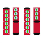 Holiday Weird Alien Socks