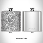Cincinnati - Ohio Map Hip Flask