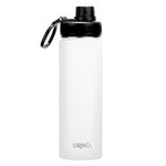 22oz Stainless Steel Sport Water Bottle - Artic White