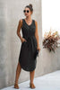 V Neck Sleeveless Tank Dress