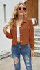 Corduroy Short Thin Jacket W