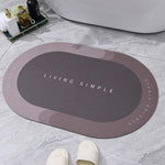 Napa Skin Super Absorbent Bath Mat Quick Drying Bathroom Rug