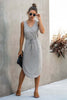 V Neck Sleeveless Tank Dress