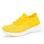 Weave Lace Up Breathable Sneakers