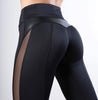 Women's Mesh High Waist Leggings Skinny Workout Yoga Pants