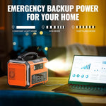 DBPOWER Portable Power Station 505Wh 500W (Peak 1000W)
