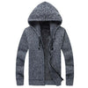 Winter Men Sweatercoat Hooded