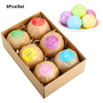 6Pcs Essential Oil Scented Bubble Bath Salts