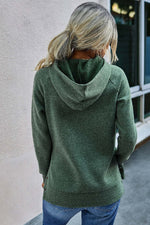 Turtle Neck Solid Loose Sweater