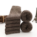 5 Pairs Thicken Wool Socks Unisex