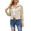 Corduroy Short Thin Jacket W