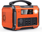 DBPOWER Portable Power Station 505Wh 500W (Peak 1000W)