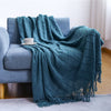 Nordic Knitted Throw Thread Blankets