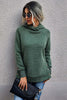 Turtle Neck Solid Loose Sweater