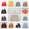 Fall Winter Warm Unisex Closure Elastic Hat