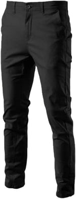 Mens Solid Color Casual Pants