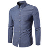 Casual Long Sleeve Slim Fit Business Button Shirt