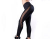 Women's Mesh High Waist Leggings Skinny Workout Yoga Pants