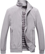 Lightweight Casual Jackets Full-Zip Windbreakers