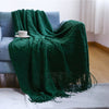 Nordic Knitted Throw Thread Blankets