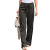 Women Casual Yoga Pants Loose Linen Trousers