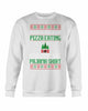 Christmas Eating Pajama Sweatshirt