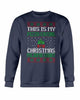 Christmas Eating Pajama Sweatshirt