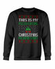 Christmas Eating Pajama Sweatshirt