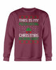 Christmas Eating Pajama Sweatshirt