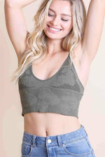 Seamless Padded Textured Brami