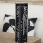 Yosemite National Park - California Map Tumbler in