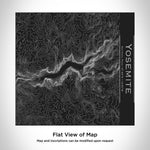 Yosemite National Park - California Map Tumbler in